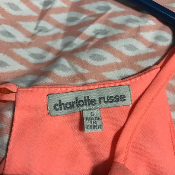 Coral Summer Dress - Picture 3 of 6